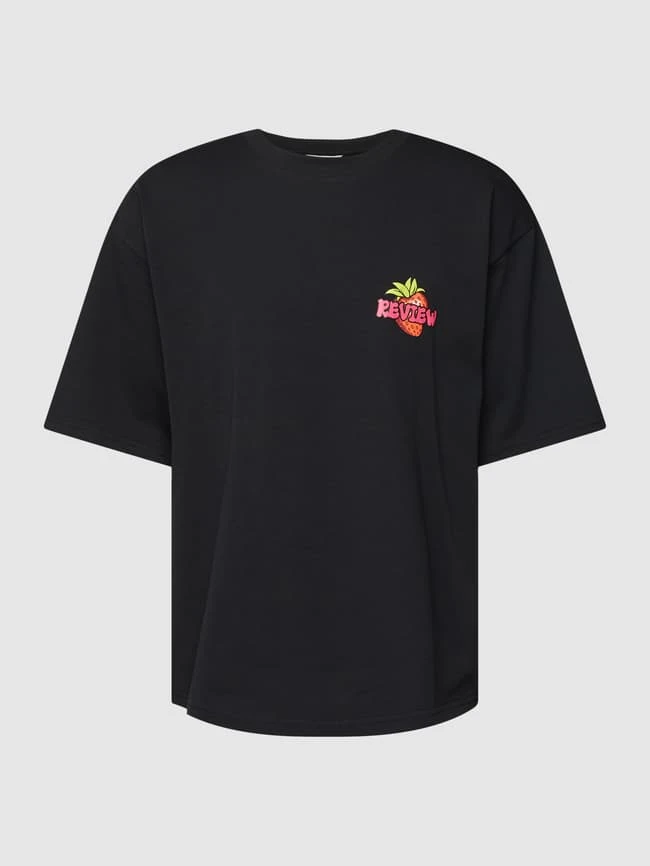 REVIEW T-Shirt Mit Motiv-Print Modell 'BACK FRUIT' - Schwarz 4 REVIEW T-Shirt Mit Motiv-Print Modell 'BACK FRUIT' - Schwarz – Bild 2