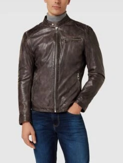 Milestone Lederjacke Mit Stehkragen Modell 'Emilio' - Dunkelbraun 10 Milestone Lederjacke Mit Stehkragen Modell 'Emilio' - Dunkelbraun -Beliebt Bekleidungsgeschäft 9gr4eka56t9k2kpj8l8k6iala94l0gqe6p73gki9854kak2985238dhja1232dam9p2jcki688skujih613jiphh6hgj0c9hcco66p9k6ssjgo9l74p3cdpi61i68db660p3ep8