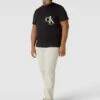 Calvin Klein Jeans Plus PLUS SIZE T-Shirt Mit Logo-Print Modell 'SPRAY' - Schwarz -Beliebt Bekleidungsgeschäft 9gr58h22a154khqb8d7kgca78dal8hpha564cjif716k4k2a697kudi19osl8kq19d14ei1lakpl0k24aco32p1l6opjadr4cgqjce1kchij0eb668r38c9l6lim2cpk75h66pg