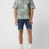 MCNEAL Slim Fit Jeansshorts Mit Stretch-Anteil - Marineblau
