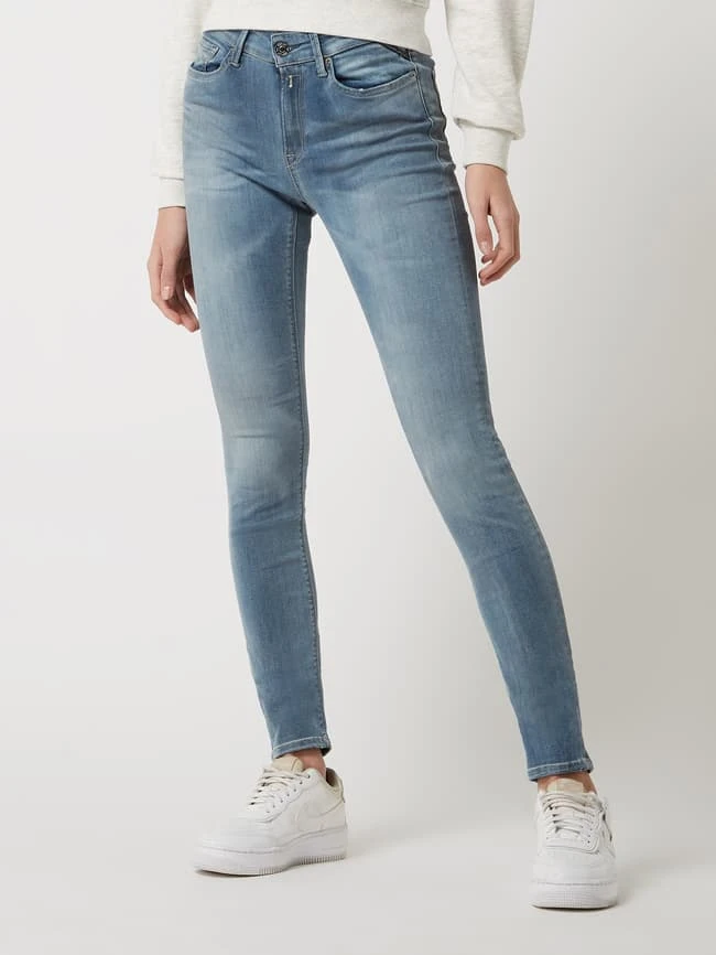 Replay Skinny Fit Jeans Mit Stretch-Anteil Modell 'Luzien' HYPERFLEX - Blau 6 Replay Skinny Fit Jeans Mit Stretch-Anteil Modell 'Luzien' HYPERFLEX - Blau – Bild 4