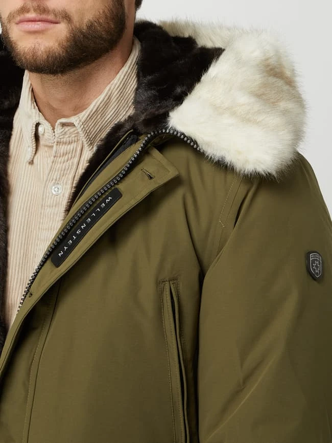 Wellensteyn Funktionsjacke Mit Kunstfellbesatz Modell 'BLACK X MEN' - Olivgrün 5 Wellensteyn Funktionsjacke Mit Kunstfellbesatz Modell 'BLACK X MEN' - Olivgrün – Bild 3