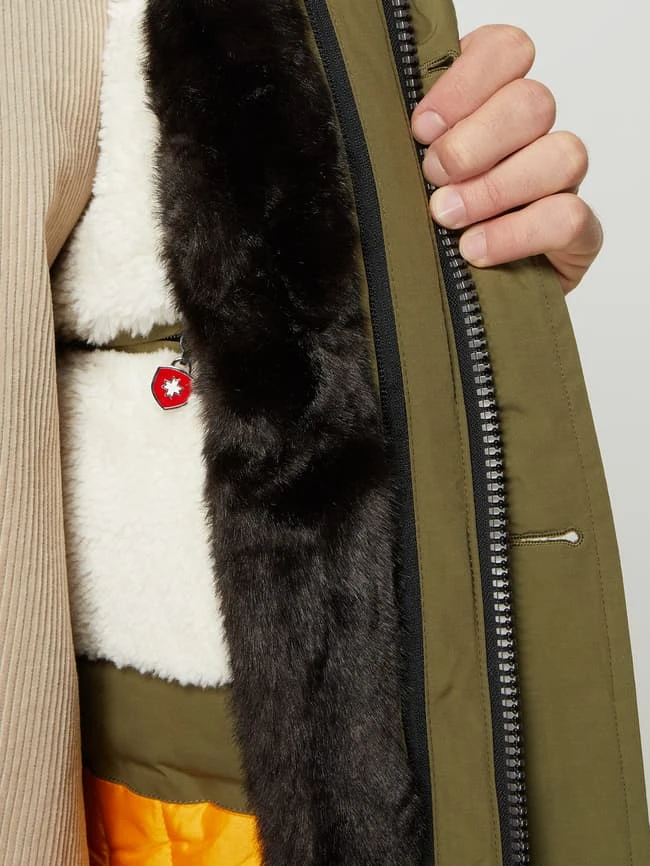 Wellensteyn Funktionsjacke Mit Kunstfellbesatz Modell 'BLACK X MEN' - Olivgrün 7 Wellensteyn Funktionsjacke Mit Kunstfellbesatz Modell 'BLACK X MEN' - Olivgrün – Bild 5