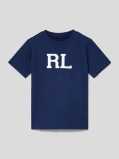 Polo Ralph Lauren Kids T-Shirt Mit Label-Detail - Marineblau