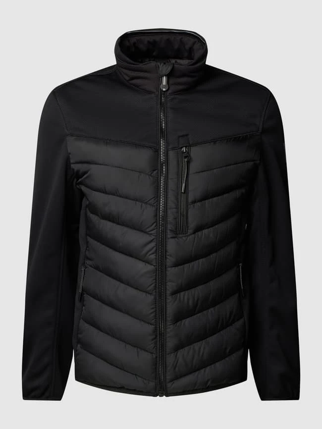 Tom Tailor Steppjacke Mit Stehkragen - Schwarz 4 Tom Tailor Steppjacke Mit Stehkragen - Schwarz – Bild 2