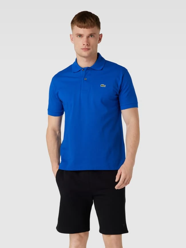 Lacoste Classic Fit Poloshirt Mit Label-Applikation - Aqua Blau 6 Lacoste Classic Fit Poloshirt Mit Label-Applikation - Aqua Blau – Bild 4