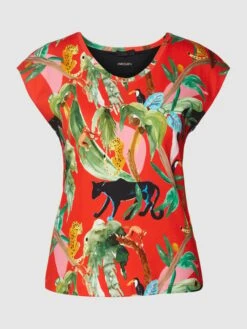 Marc Cain T-Shirt Mit Allover-Muster - Rot -Beliebt Bekleidungsgeschäft 9kokqeal8kp4uc2a8d330hphah54ug9g6973ccq2adakie1g84q3ad2j8p9kai299crkeh1n613j2jq89d3m8db4c8p3eopmcop6cphk6di34ohhc4q3cdpmc4o3iohk6sp64co