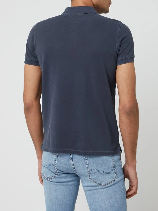 Marc O'Polo Poloshirt Aus Baumwolle - Marineblau 7 Marc O'Polo Poloshirt Aus Baumwolle - Marineblau – Bild 5