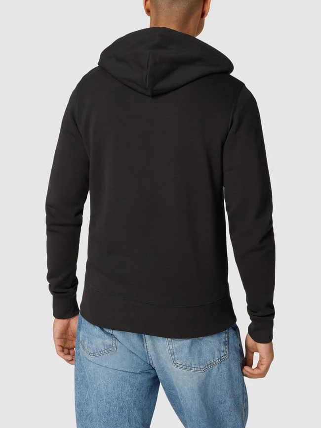 Gant Sweatjacke Mit Label-Stitching Modell 'FULL' - Schwarz 7 Gant Sweatjacke Mit Label-Stitching Modell 'FULL' - Schwarz – Bild 5