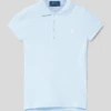 Polo Ralph Lauren Teens Poloshirt Mit Label-Stitching - Bleu