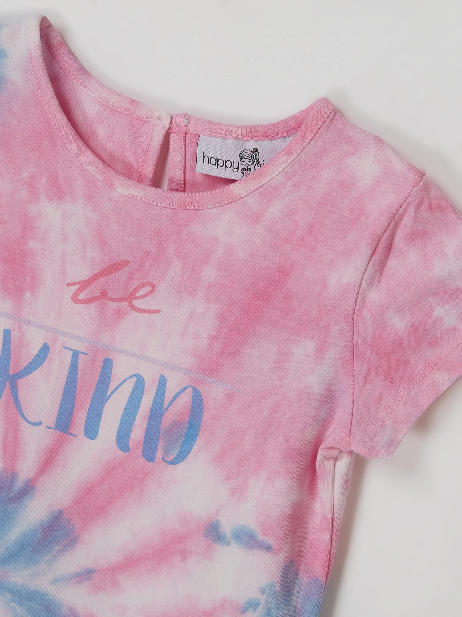 Happy Girls Kleid Aus Jersey - Bleu 4 Happy Girls Kleid Aus Jersey - Bleu – Bild 2