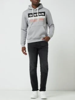 REVIEW Slim Fit Jeans Mit Stretch-Anteil - Schwarz