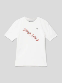 Raizzed T-Shirt Mit Label-Print - Weiß