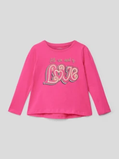 Name It Longsleeve Mit Motiv-Print Modell 'VIOLET' - Pink