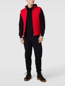 Wellensteyn Steppweste Mit Stehkragen Modell 'MOLECULE' - Rot