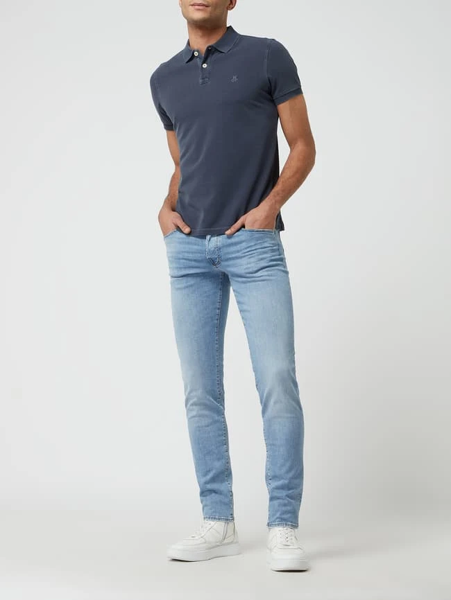 Marc O'Polo Poloshirt Aus Baumwolle - Marineblau 3 Marc O'Polo Poloshirt Aus Baumwolle - Marineblau