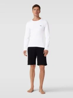 BOSS Longsleeve Mit Rundhalsausschnitt Modell 'Classic' Im 3er-Pack - Dunkelblau