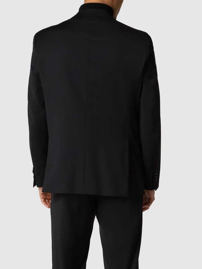 Christian Berg Men 2-Knopf-Sakko Mit Stretch-Anteil - Schwarz 7 Christian Berg Men 2-Knopf-Sakko Mit Stretch-Anteil - Schwarz – Bild 5