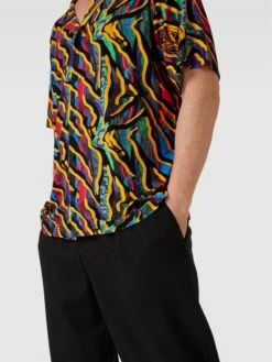 CARLO COLUCCI Freizeithemd Mit Allover-Muster - Schwarz -Beliebt Bekleidungsgeschäft 9oojacqm8l13eli5656j6i2g8p5jgea57164adqd8sok8ca6695l6l2998qj2ja59crkieal6d2kgla96p3m2c1h6oqmae9l6kq3iohk70r30ob1ccs62cpkc8ojipj56dj3ed0