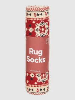 Eat My Socks Socken Mit Stretch-Anteil Modell "Rug“ - Rot