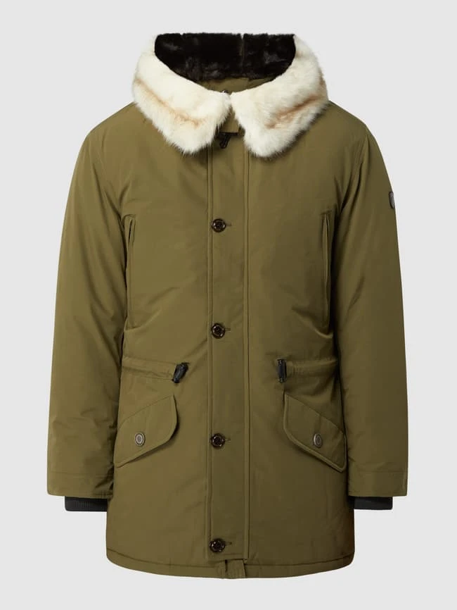 Wellensteyn Funktionsjacke Mit Kunstfellbesatz Modell 'BLACK X MEN' - Olivgrün 4 Wellensteyn Funktionsjacke Mit Kunstfellbesatz Modell 'BLACK X MEN' - Olivgrün – Bild 2