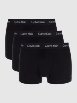Calvin Klein Underwear Trunks Im 3er-Pack - Kurzes Bein - Schwarz