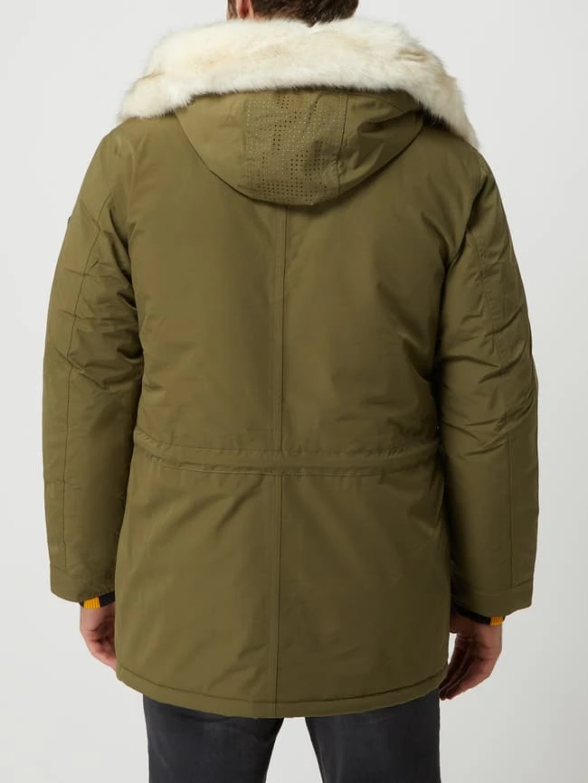 Wellensteyn Funktionsjacke Mit Kunstfellbesatz Modell 'BLACK X MEN' - Olivgrün 8 Wellensteyn Funktionsjacke Mit Kunstfellbesatz Modell 'BLACK X MEN' - Olivgrün – Bild 6