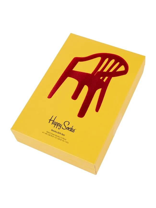 Happy Socks Socken Im 2er-Pack - Gelb 5 Happy Socks Socken Im 2er-Pack - Gelb – Bild 3