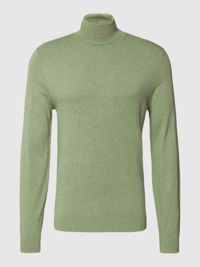 MCNEAL Longsleeve Mit Geripptem Rollkragen - Mint Meliert 4 MCNEAL Longsleeve Mit Geripptem Rollkragen - Mint Meliert – Bild 2