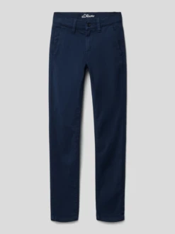 S.Oliver RED LABEL Hose Mit Französischen Eingrifftaschen - Marineblau