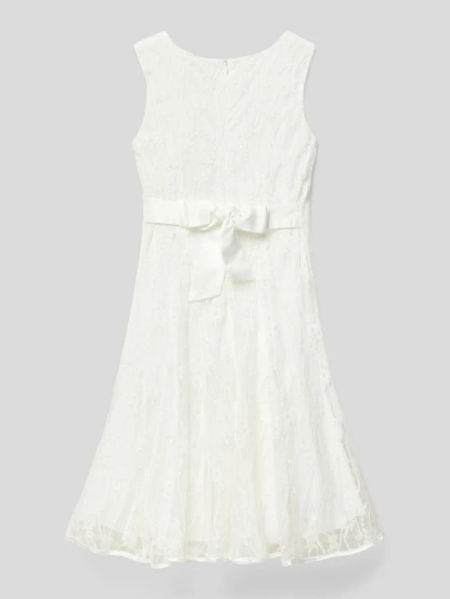 Happy Girls Kleid Mit Floraler Spitze - Ecru 5 Happy Girls Kleid Mit Floraler Spitze - Ecru – Bild 3