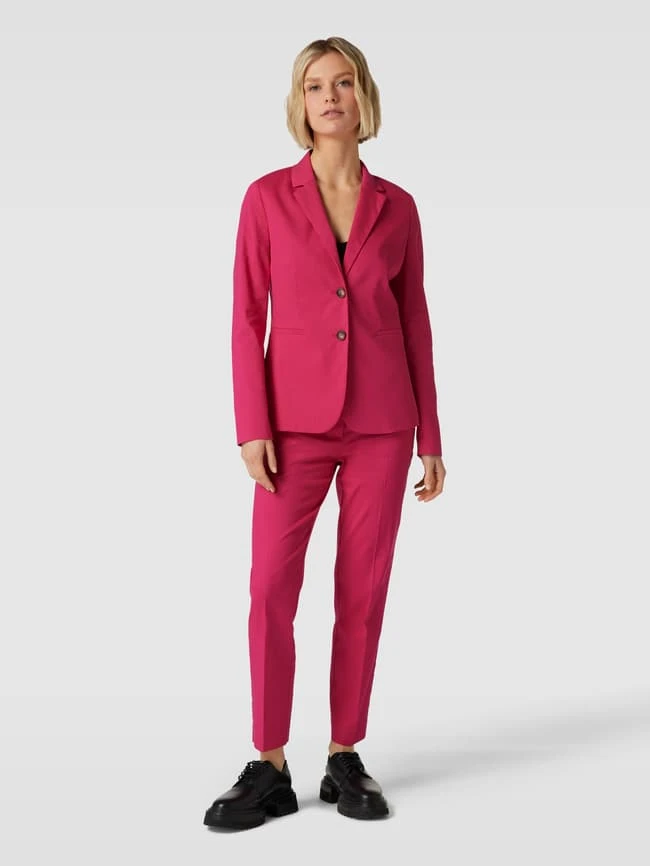 Christian Berg Woman Selection Stoffhose Mit Bügelfalten Modell 'Zigarette' - Pink 3 Christian Berg Woman Selection Stoffhose Mit Bügelfalten Modell 'Zigarette' - Pink