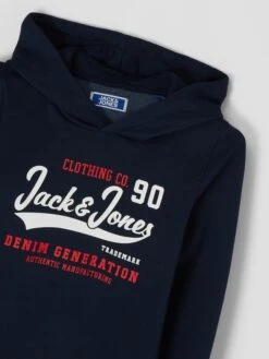 Jack & Jones Hoodie Mit Logo-Print - Marineblau -Beliebt Bekleidungsgeschäft 9t130ha49l65aj1g61ajclal8ksjej1i8sr38dih6h5k4e2m8h23el279p1kela6acsl4hi8ap7j4dhm6ko34p1k74sjaphi6pgmad1k70r34ob6cphj8dpl68sm6e1pcpim6d8