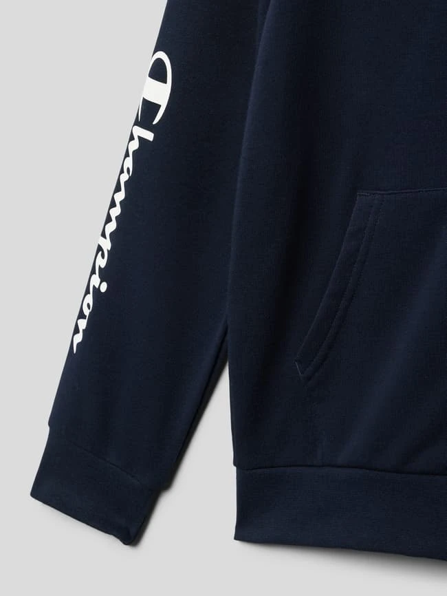 CHAMPION Sweatjacke Mit Logo-Print - Marineblau 4 CHAMPION Sweatjacke Mit Logo-Print - Marineblau – Bild 2