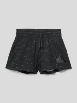 ADIDAS SPORTSWEAR Sweatshorts Mit Label-Detail - Schwarz