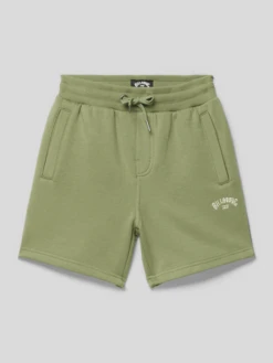 Billabong Shorts Mit Label-Stitching Modell 'ARCH' - Olivgrün