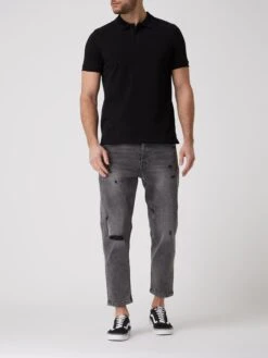 Marc O'Polo Poloshirt Aus Baumwolle - Schwarz