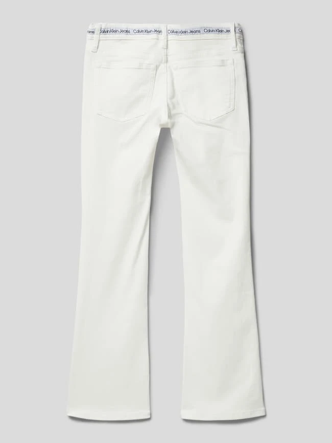 Calvin Klein Jeans Jeans Mit Label-Details - Offwhite 5 Calvin Klein Jeans Jeans Mit Label-Details - Offwhite – Bild 3
