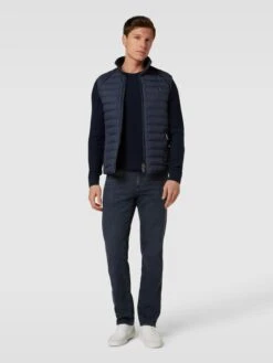 Wellensteyn Steppweste Mit Stehkragen Modell 'MOLECULE' - Marineblau