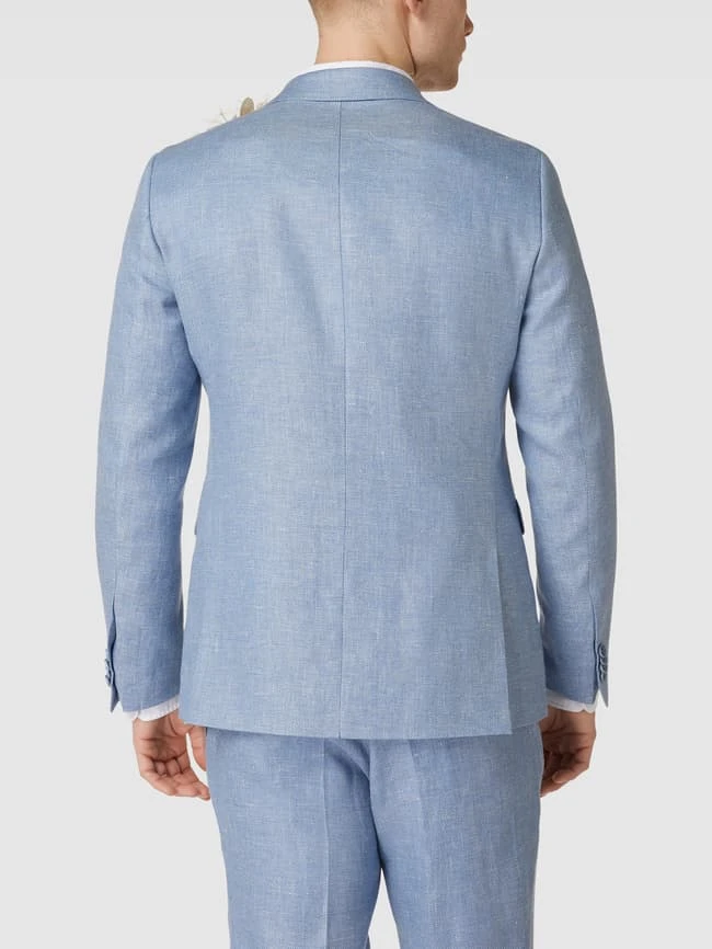 CG - Club Of Gents 2-Knopf-Sakko Mit Reverskragen Modell 'Paul' - Hellblau 7 CG - Club Of Gents 2-Knopf-Sakko Mit Reverskragen Modell 'Paul' - Hellblau – Bild 5