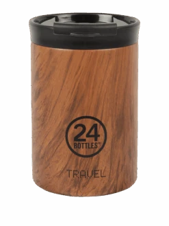 24bottles Travel Mug Aus Edelstahl - Haselnuss Braun