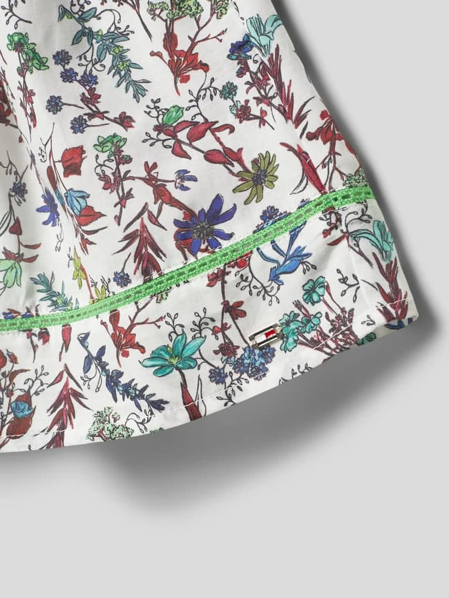Tommy Hilfiger Teens Minirock Mit Allover-Muster - Offwhite 4 Tommy Hilfiger Teens Minirock Mit Allover-Muster - Offwhite – Bild 2