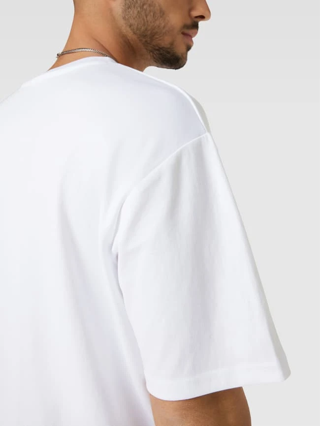 REVIEW Oversized T-Shirt Mit Rundhalsausschnitt - Weiß 5 REVIEW Oversized T-Shirt Mit Rundhalsausschnitt - Weiß – Bild 3