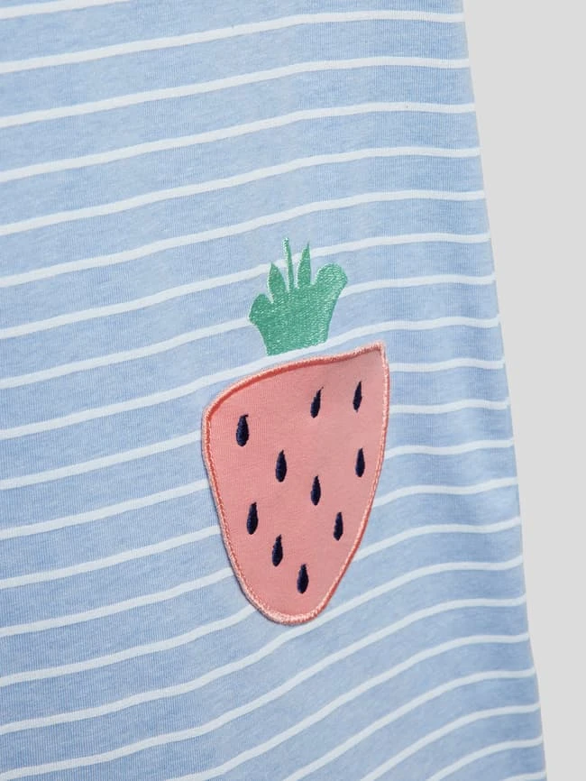 Happy Girls Minikleid Mit Motiv-Stitching - Bleu 4 Happy Girls Minikleid Mit Motiv-Stitching - Bleu – Bild 2