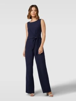 Vera Mont Jumpsuit Mit Bindegürtel - Dunkelblau