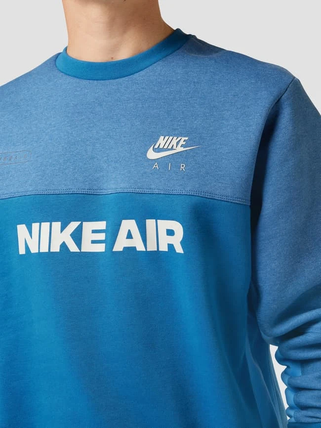 Nike Sweatshirt Mit Label-Print - Hellblau 5 Nike Sweatshirt Mit Label-Print - Hellblau – Bild 3