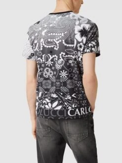CARLO COLUCCI T-Shirt Mit Allover-Muster - Schwarz -Beliebt Bekleidungsgeschäft a4r3aj2ha1348dim6cpkqdaf8t8j0ki28p3jggqf918j4gamagqjakag65244cq36t53eca68p5j6dif98o6aphk6oo36dhi6gqj2chk70om2o9ic8sm6dph68rm8c9jchj34d0