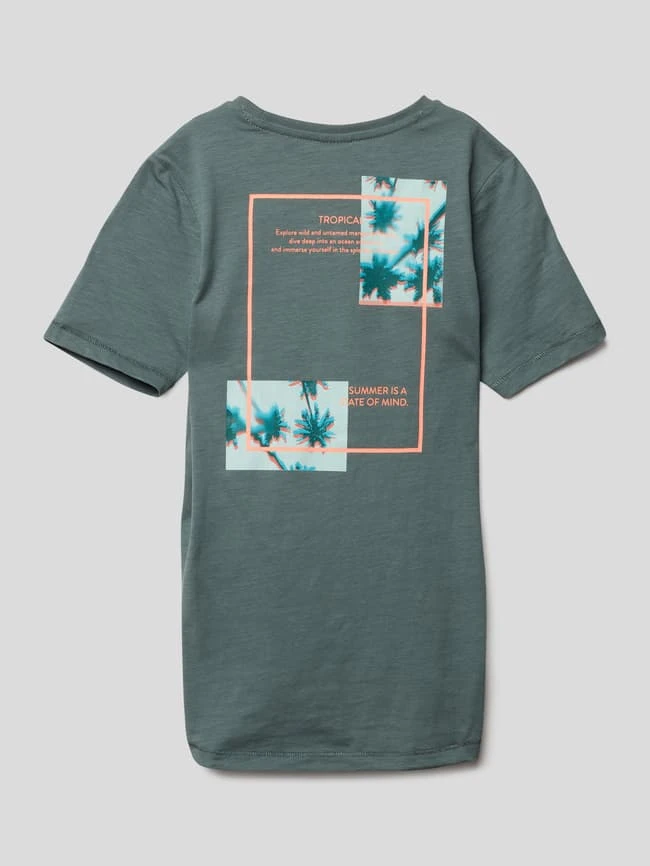 S.Oliver RED LABEL T-Shirt Mit Motiv-Print - Dunkelgrün 5 S.Oliver RED LABEL T-Shirt Mit Motiv-Print - Dunkelgrün – Bild 3