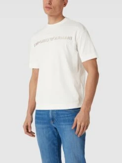 Emporio Armani T-Shirt Mit Label-Stitching - Weiß -Beliebt Bekleidungsgeschäft a4s50ha29oo3ij9haks44cib8krj4dim6ks5clho6134scqc8ooj4cq2993kse9m6sqkqkqca53k4l2d9t3m4ohl69h30p1mccom4dhk61hjiohnc9h34o9i6sq6co9m6oqj8og