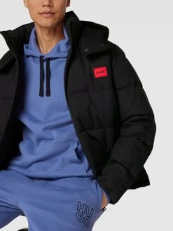 HUGO Steppjacke Mit Label-Detail Modell 'Boron' - Schwarz -Beliebt Bekleidungsgeschäft a523ch9p6l6l8kqf9d74ok1g71344jqcal638hae8p54shqc9co56g9h99842lid71a4ggqa8la4ccq59co3ed1m64s30d1p6ti66ohkcpgjaoj26ko66c9lccsj4pj364p3ic0